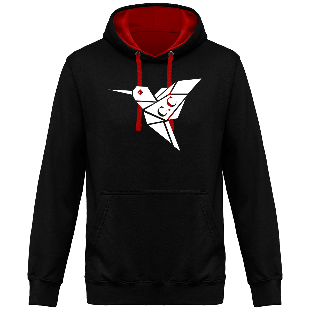 Sweat à Capuche Bicolore Unisexe C.C Frozen