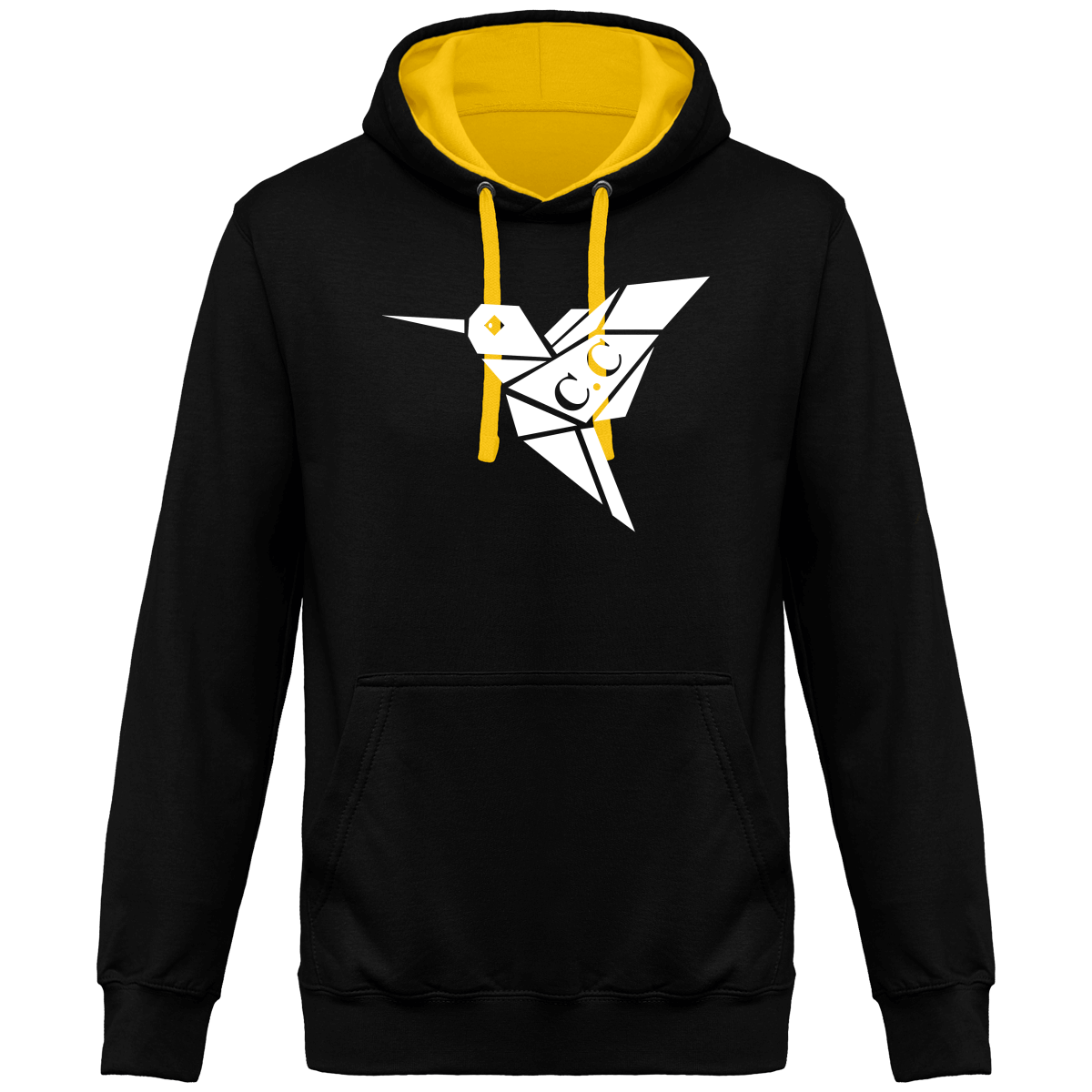 Sweat à Capuche Bicolore Unisexe C.C Frozen