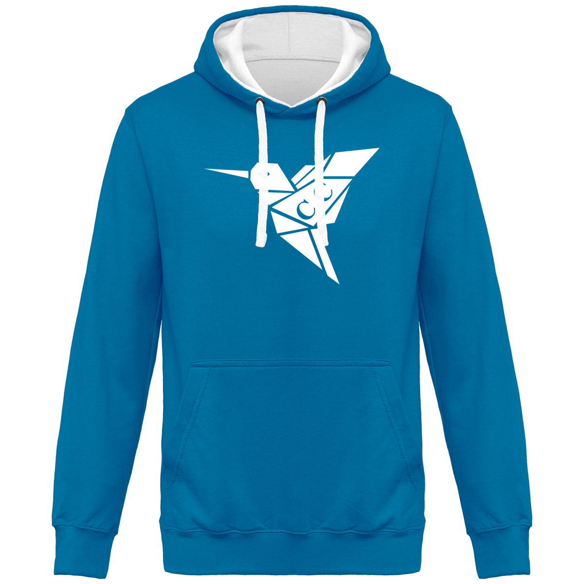 Sweat à Capuche Bicolore Unisexe C.C Frozen