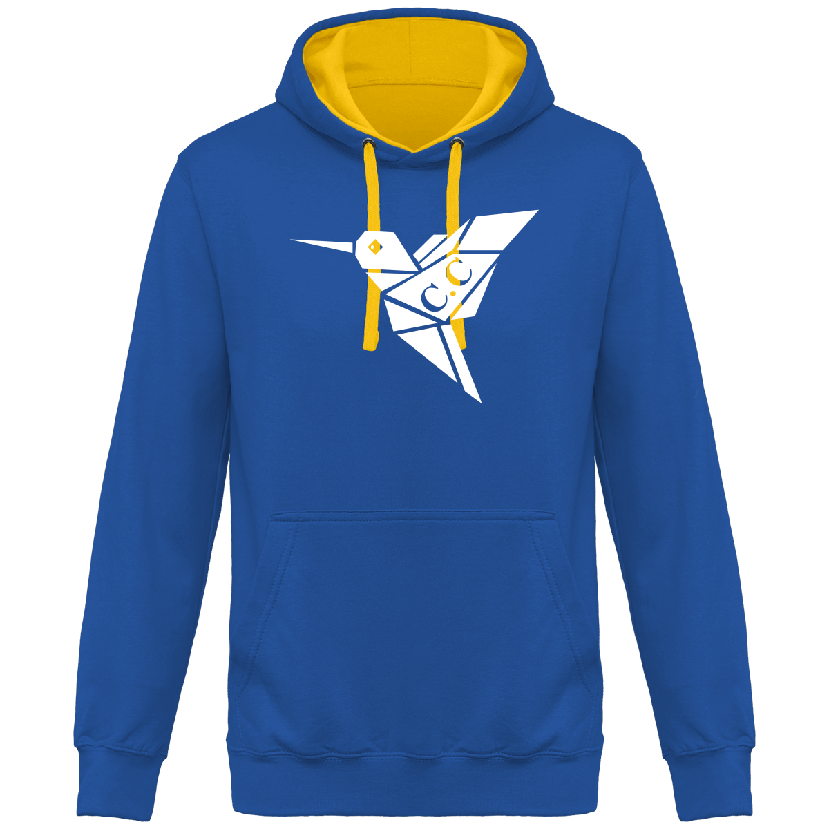 Sweat à Capuche Bicolore Unisexe C.C Frozen