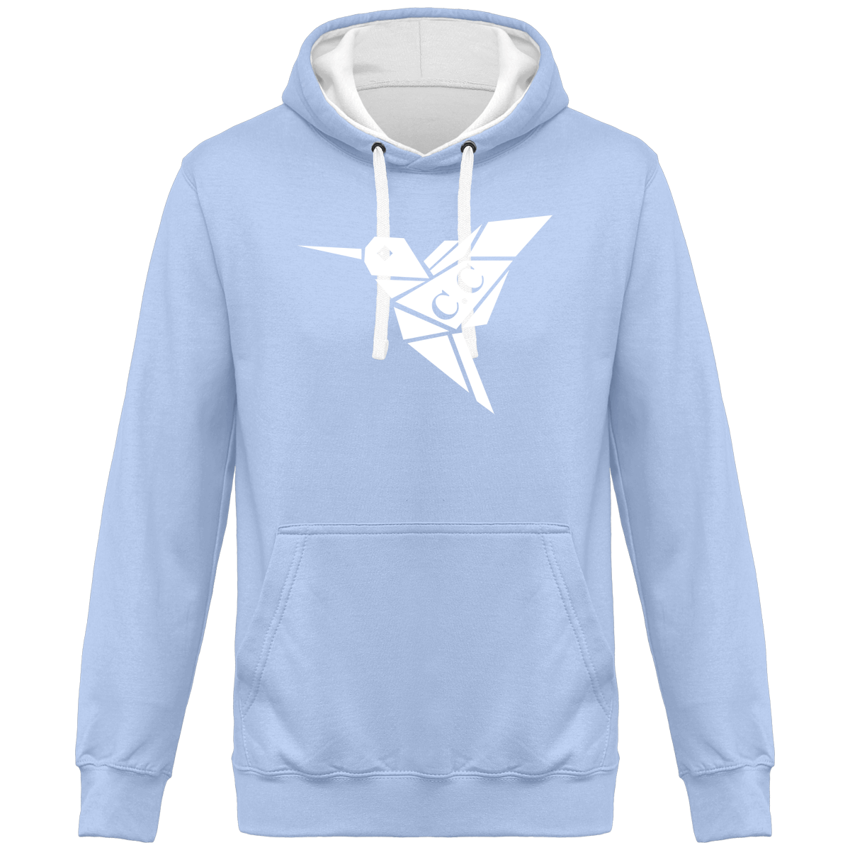 Sweat à Capuche Bicolore Unisexe C.C Frozen
