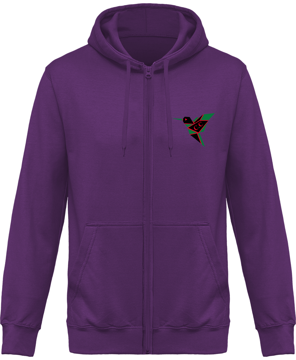 Sweat Zippé Unisexe à capuche C.C Madadasteal