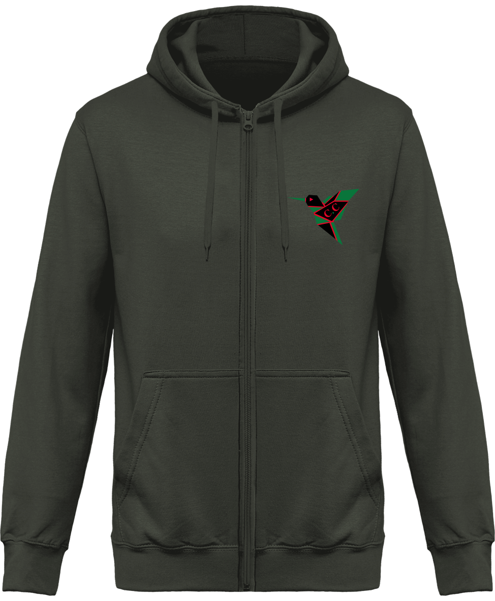 Sweat Zippé Unisexe à capuche C.C Madadasteal