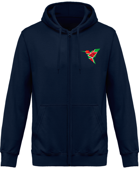 Sweat Zippé à capuche Unisexe GwadaStyl'