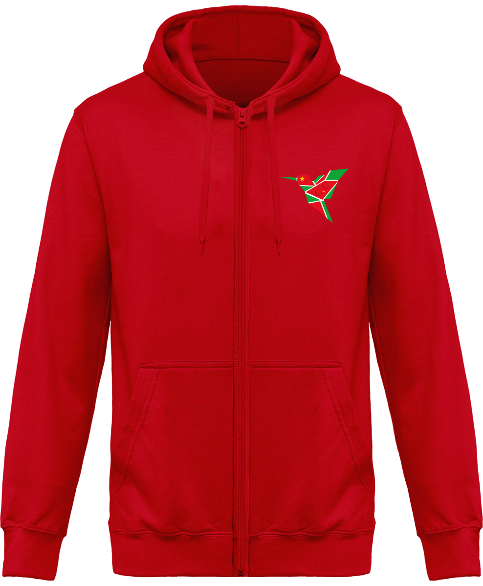 Sweat Zippé à capuche Unisexe GwadaStyl'