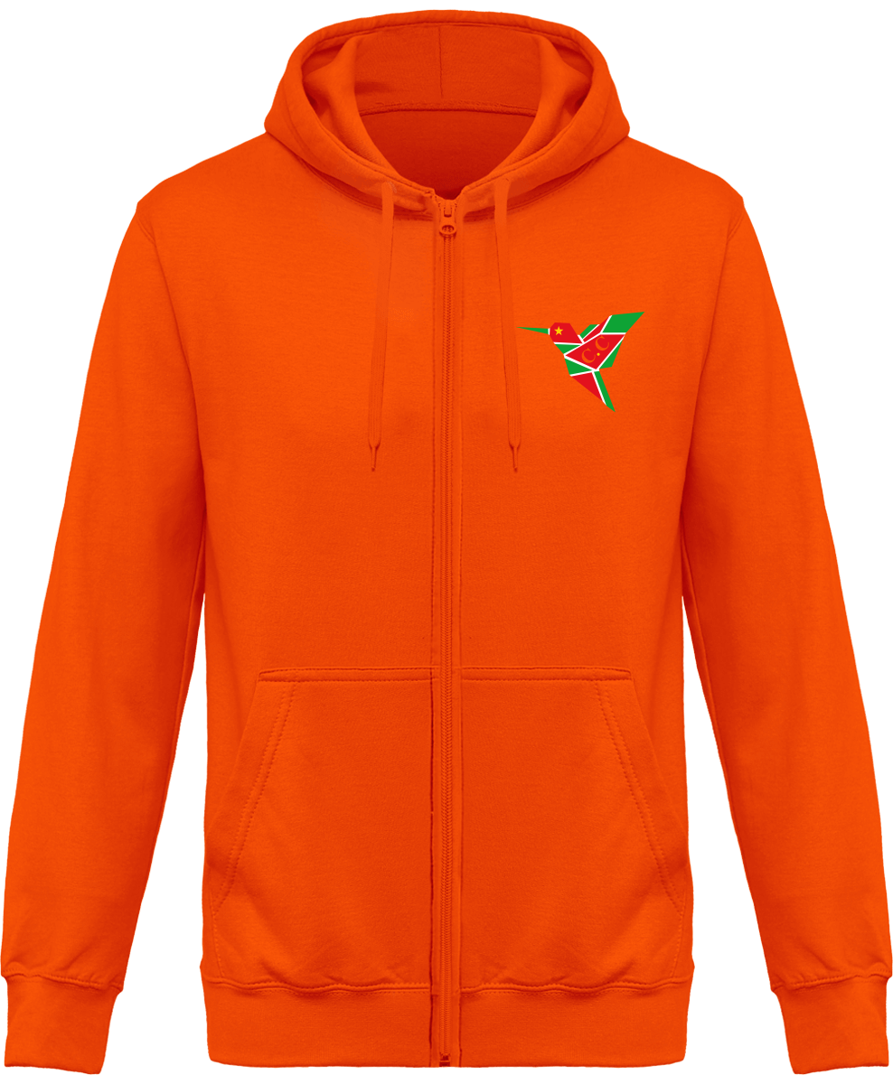 Sweat Zippé à capuche Unisexe GwadaStyl'