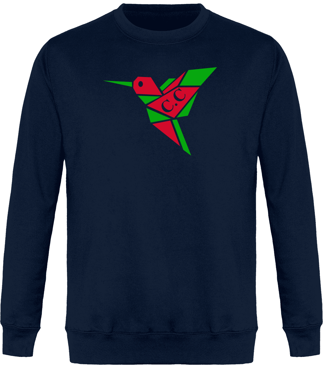 Sweat Col Rond Unisexe C.C Nwèl