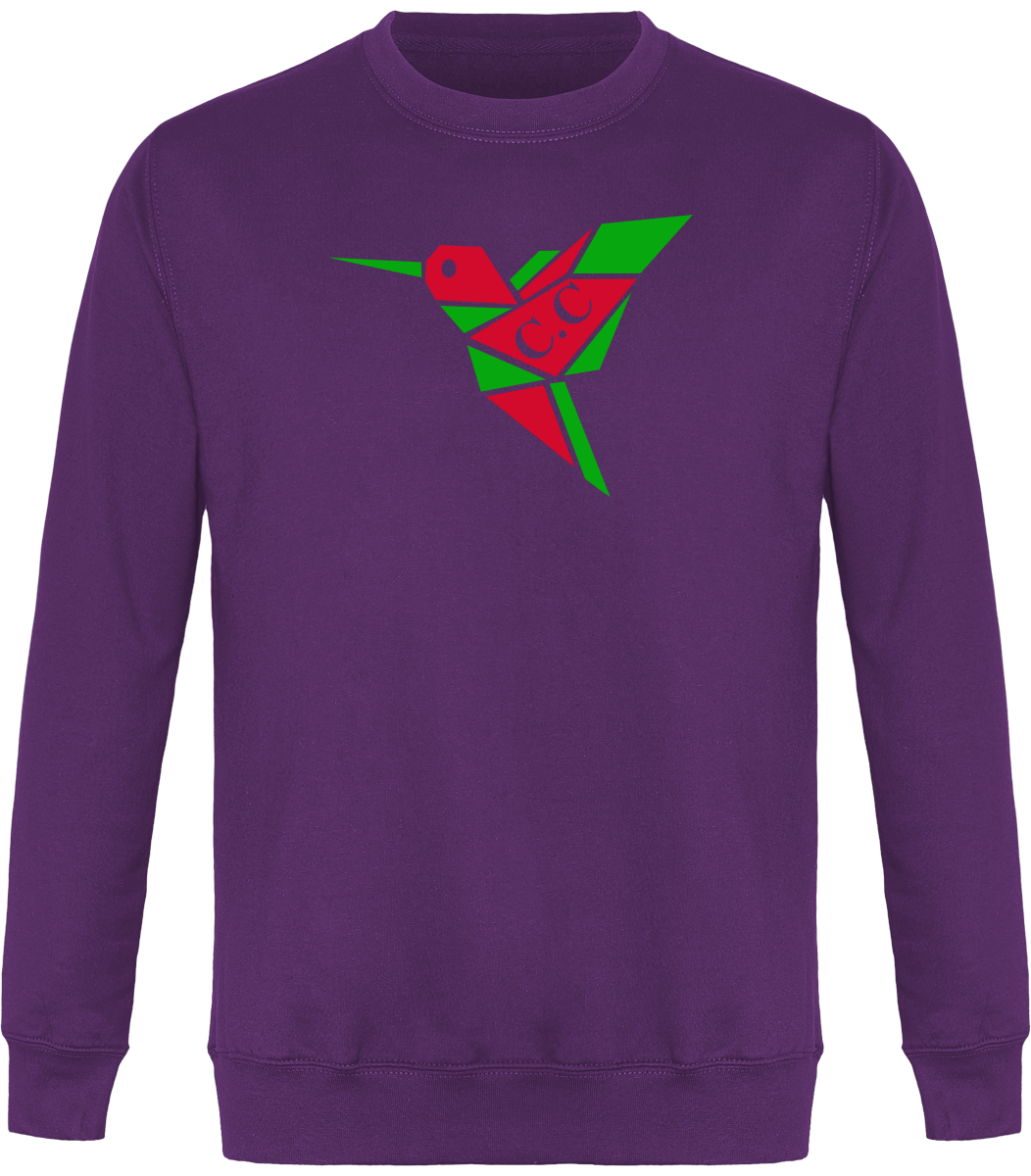 Sweat Col Rond Unisexe C.C Nwèl