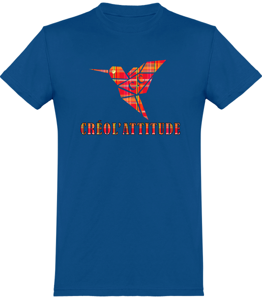 Camiseta unisex CC Madras roja Créol'Attitude