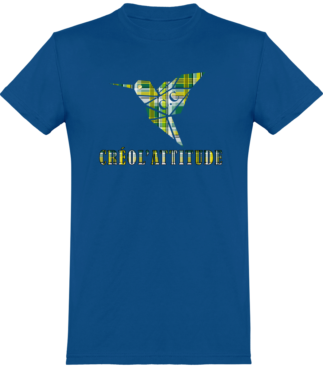Tee-Shirt unisexe C.C Madras Vert Créol'Attitude