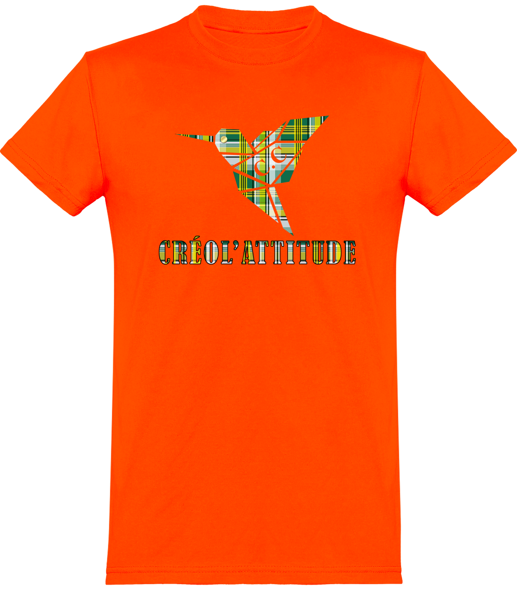 Tee-Shirt unisexe C.C Madras Vert Créol'Attitude