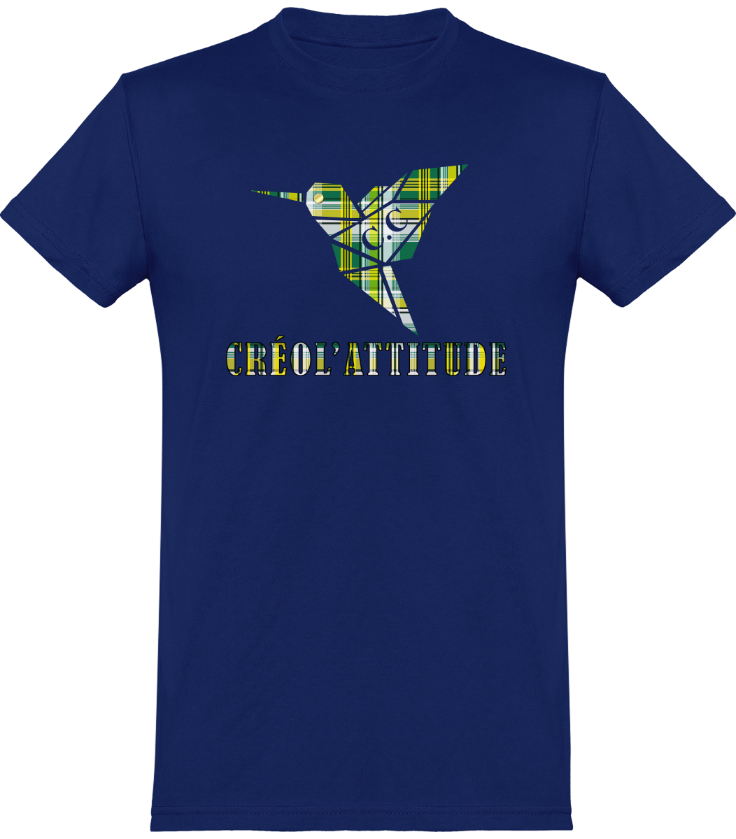 Tee-Shirt unisexe C.C Madras Vert Créol'Attitude