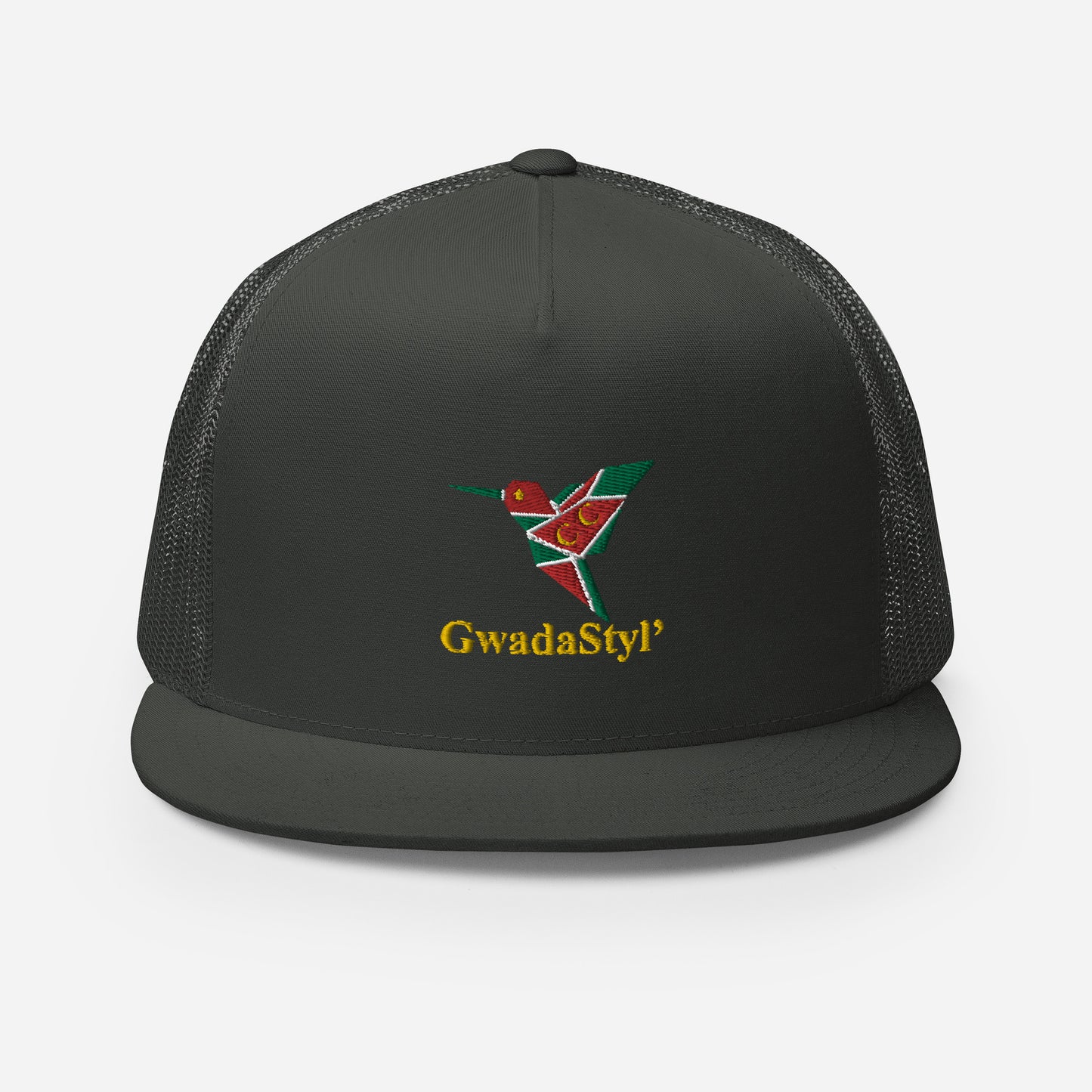 Casquette brodée Trucker Gwadastyl'