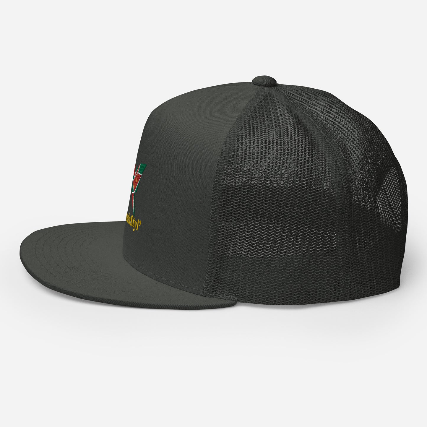 Casquette brodée Trucker Gwadastyl'