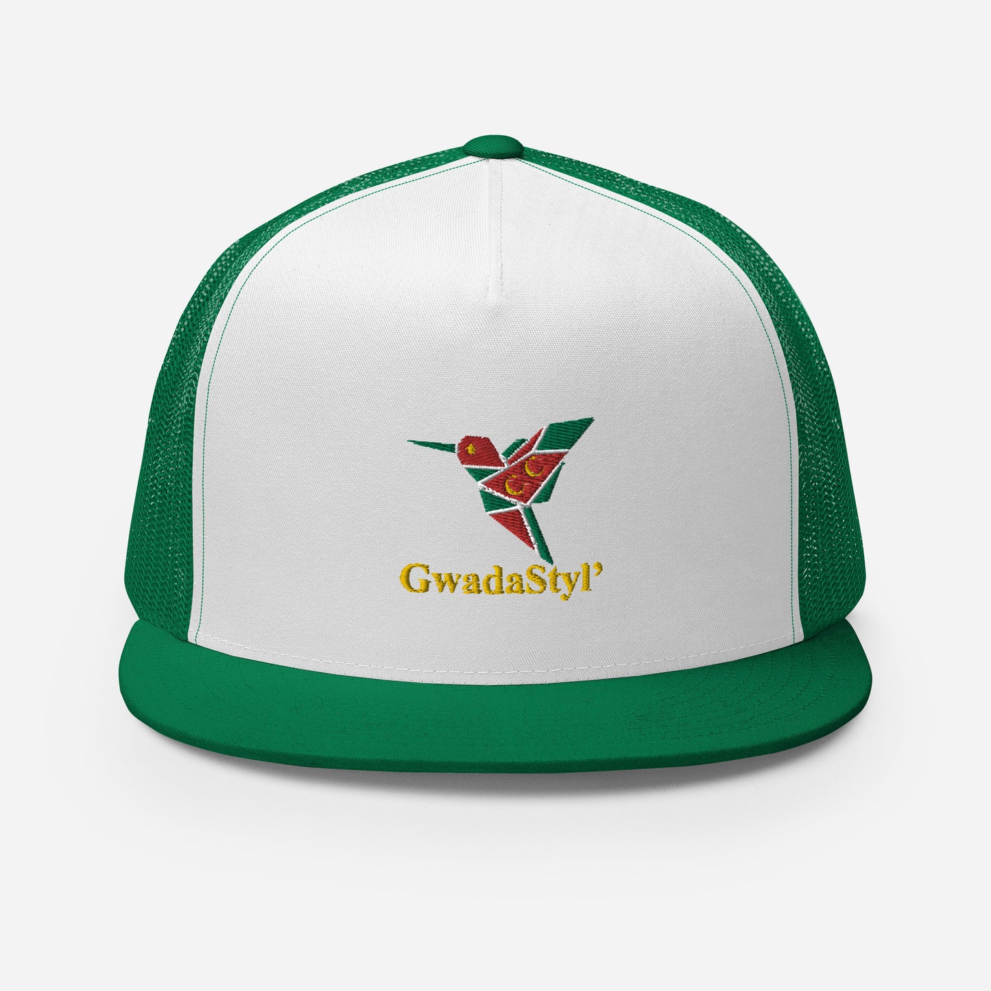 Casquette brodée Trucker Gwadastyl'