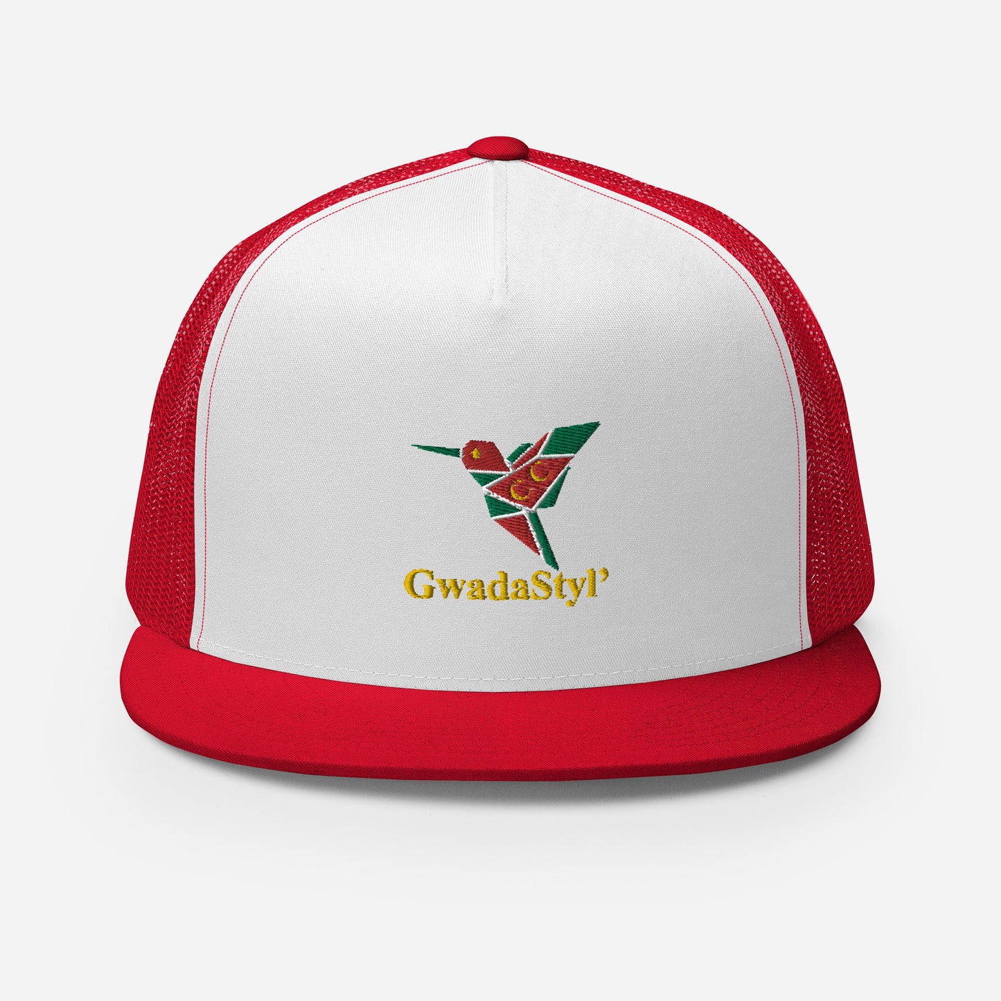 Casquette brodée Trucker Gwadastyl'