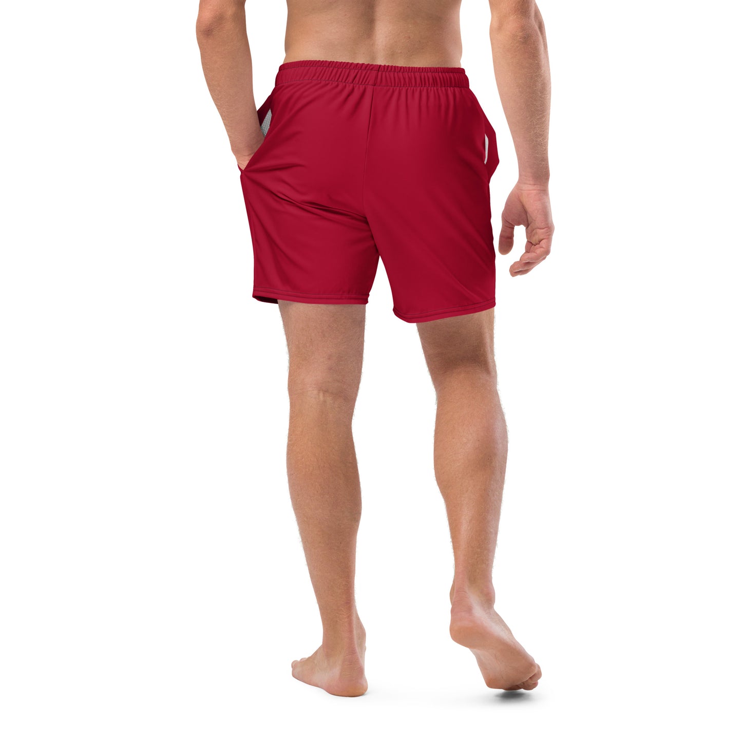 Short de bain SPF 50+ Rouge carmin C.C Madasteal