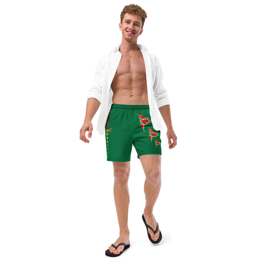 Short de bain SPF 50+ Vert C.C GwadaStyl'