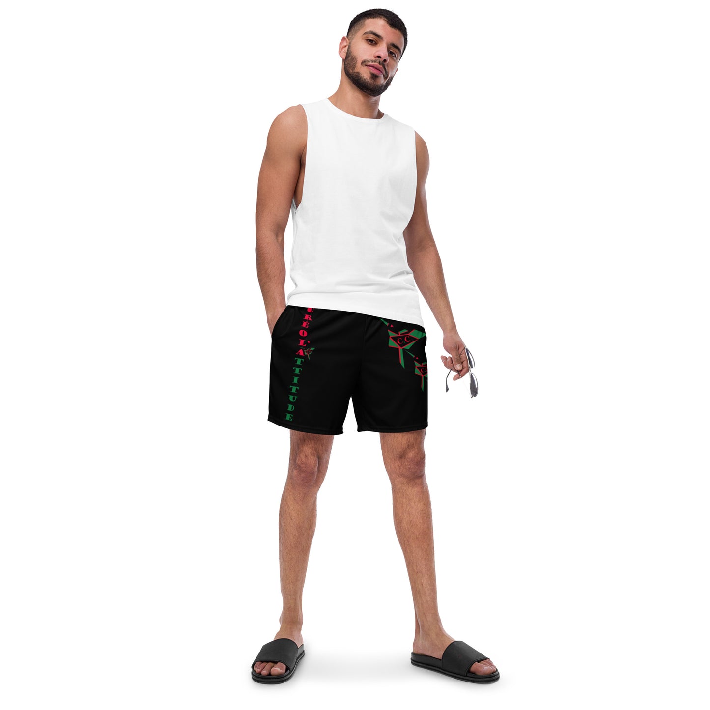 Short de bain SPF 50+ Noir C.C Madadasteal