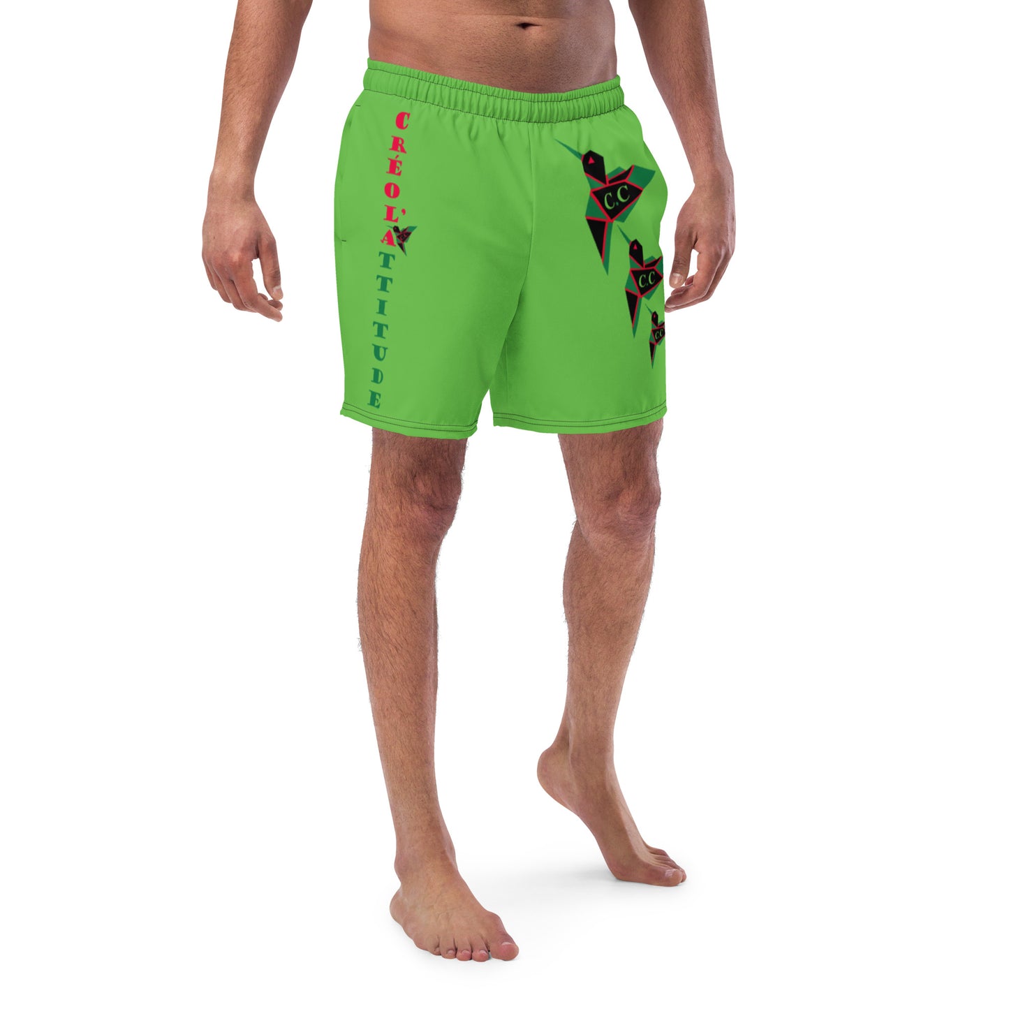 Short de bain SPF 50+ Vert C.C Madasteal