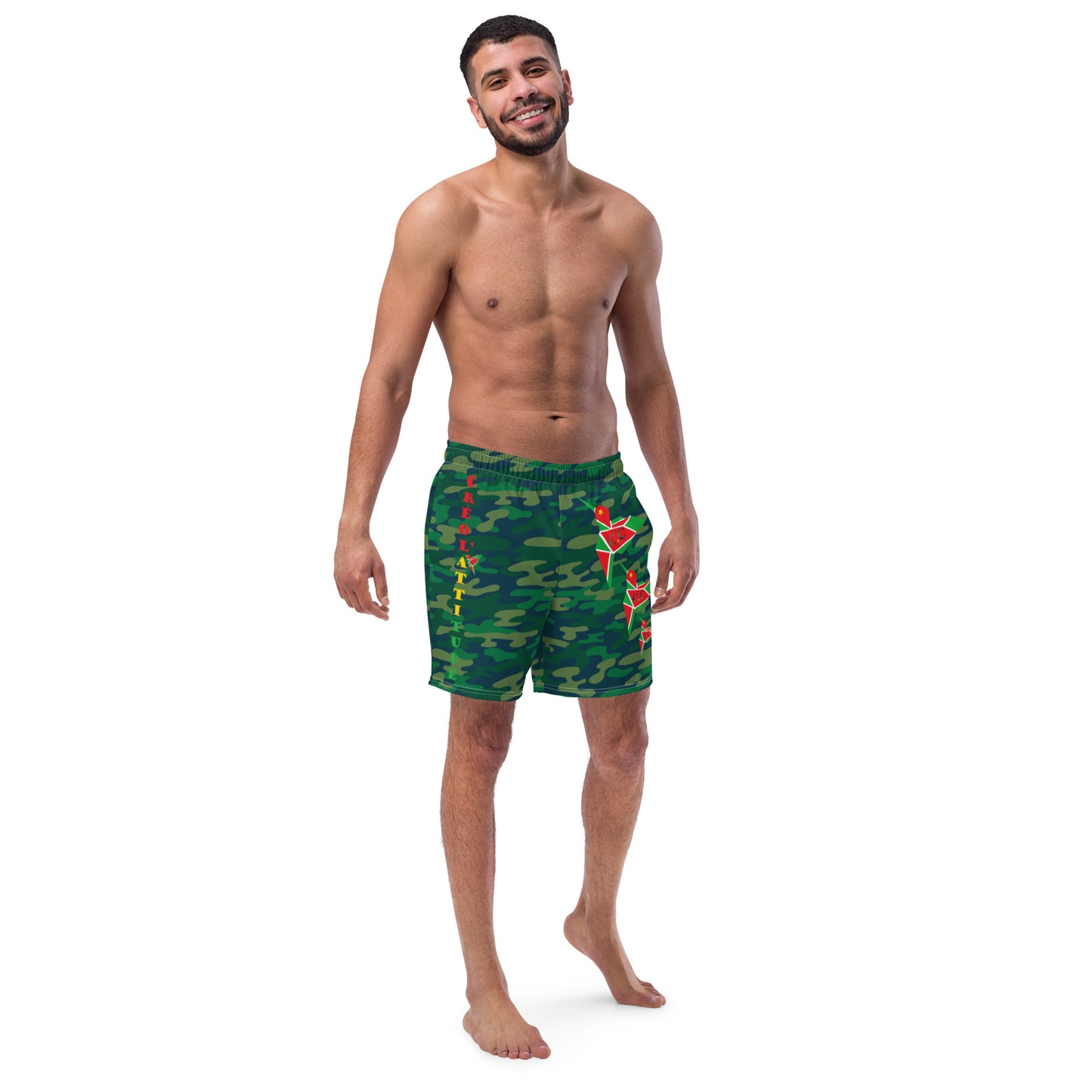 Short de bain Camouflage SPF 50+ C.C GwadaStyl'