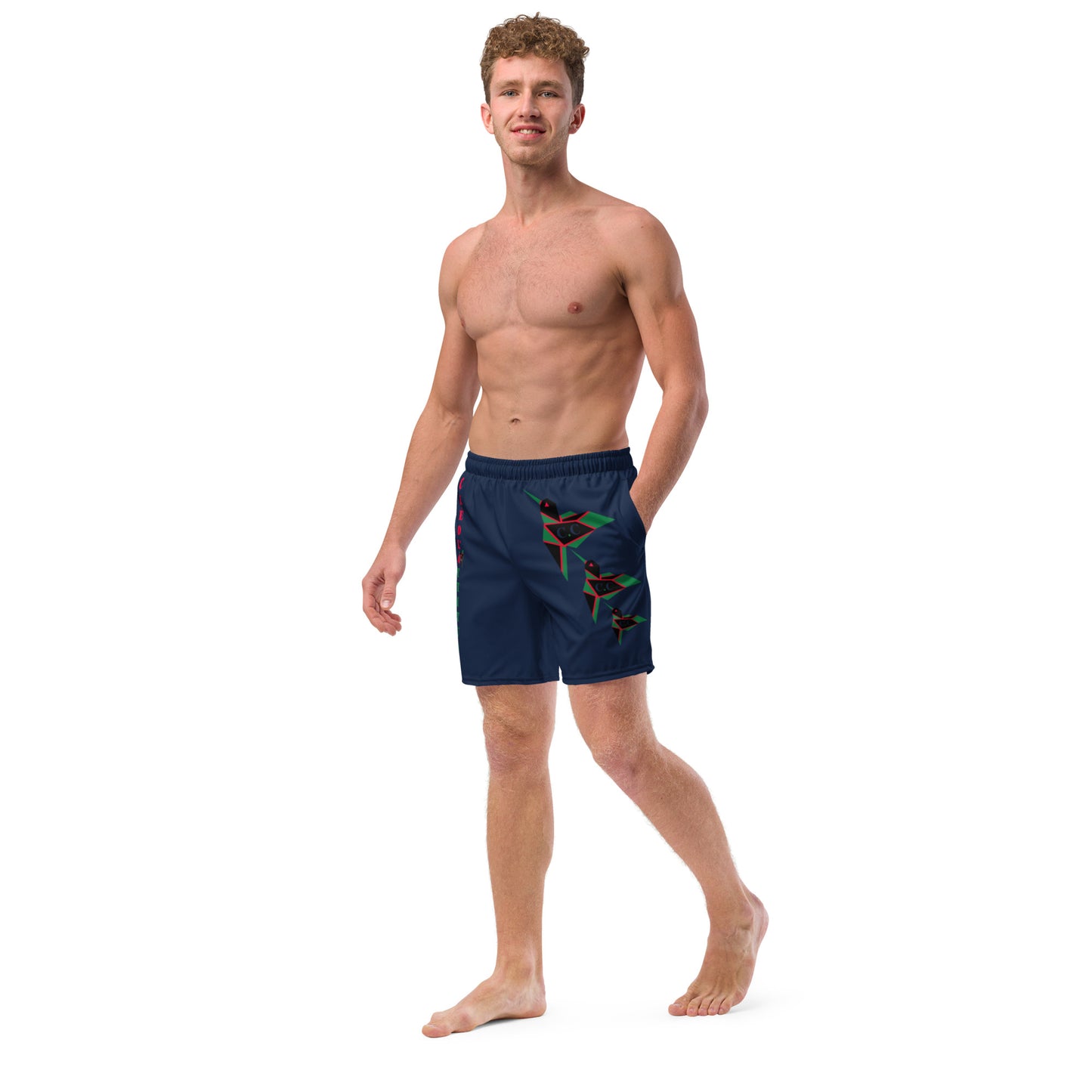 Short de bain SPF 50+ Bleu marine C.C Madasteal