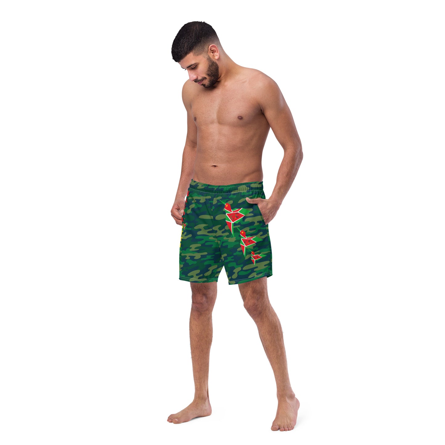 Short de bain Camouflage SPF 50+ C.C GwadaStyl'