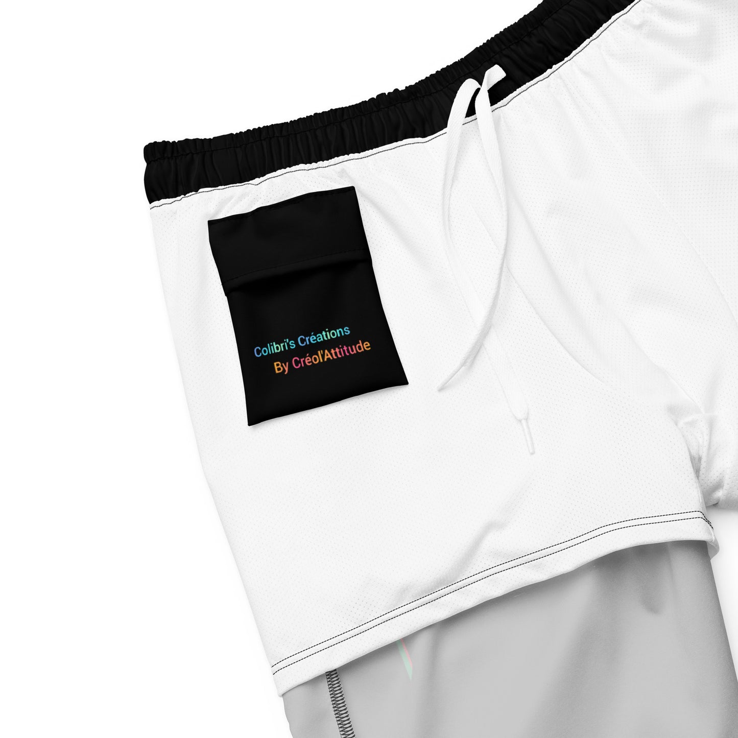 Short de bain SPF 50+ Noir C.C Madadasteal