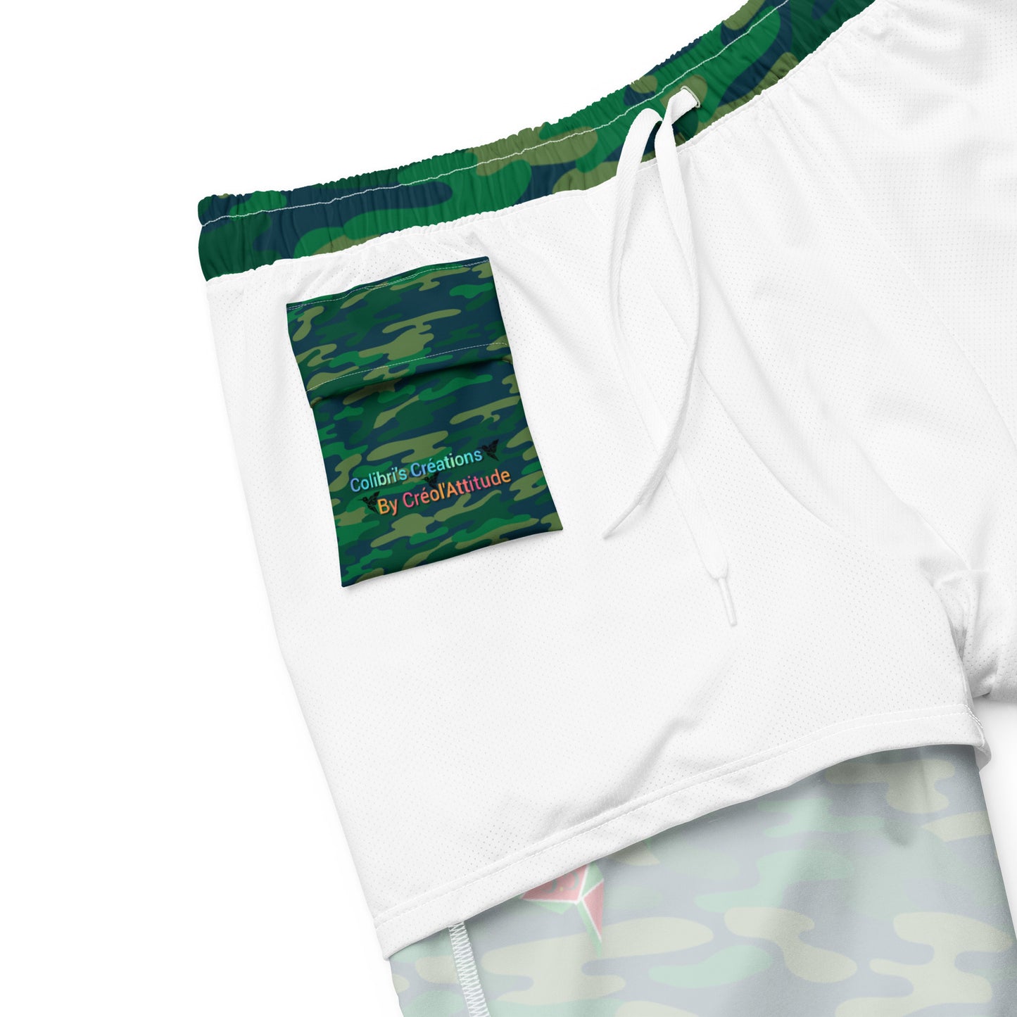 Short de bain Camouflage SPF 50+ C.C GwadaStyl'