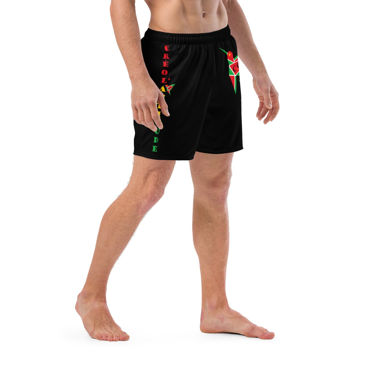 Short de bain SPF 50+ Noir C.C GwadaStyl'