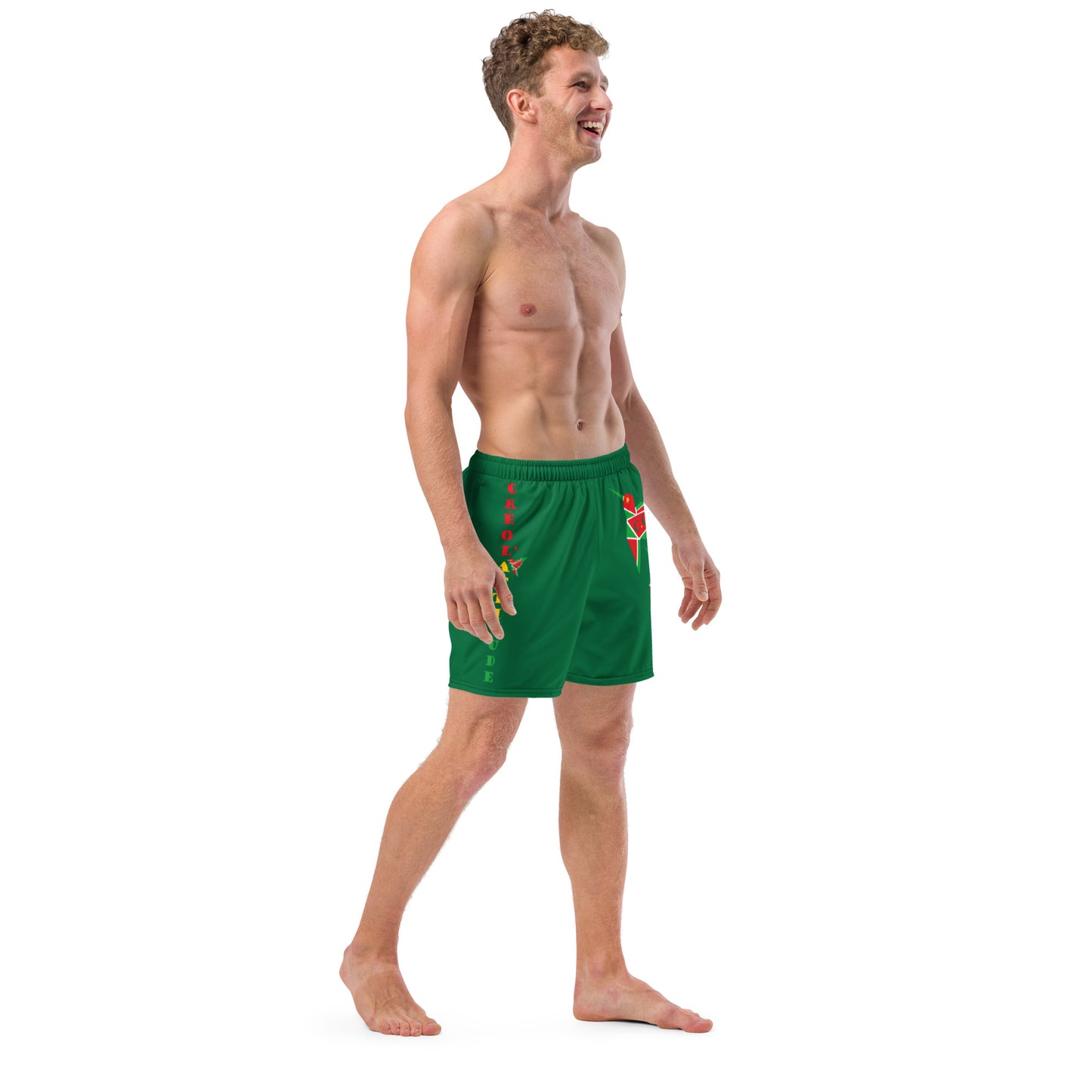 Short de bain SPF 50+ Vert C.C GwadaStyl'