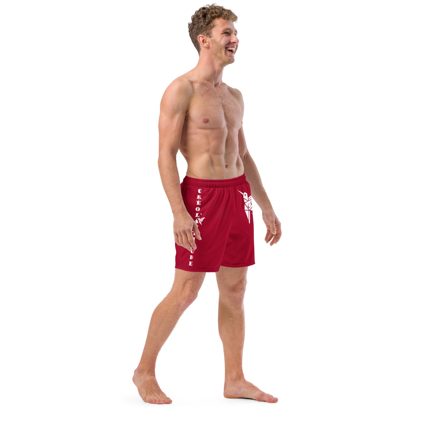 Short de bain SPF 50+ Rouge carmin C.C Frozen