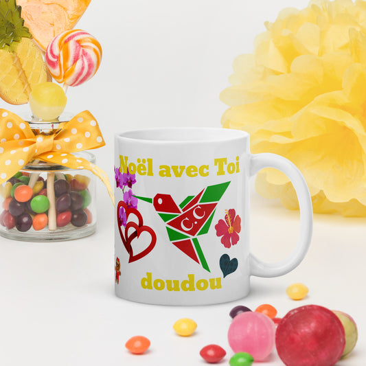 Mug Noël avec toi doudou- Nwèl Avèw doudou!