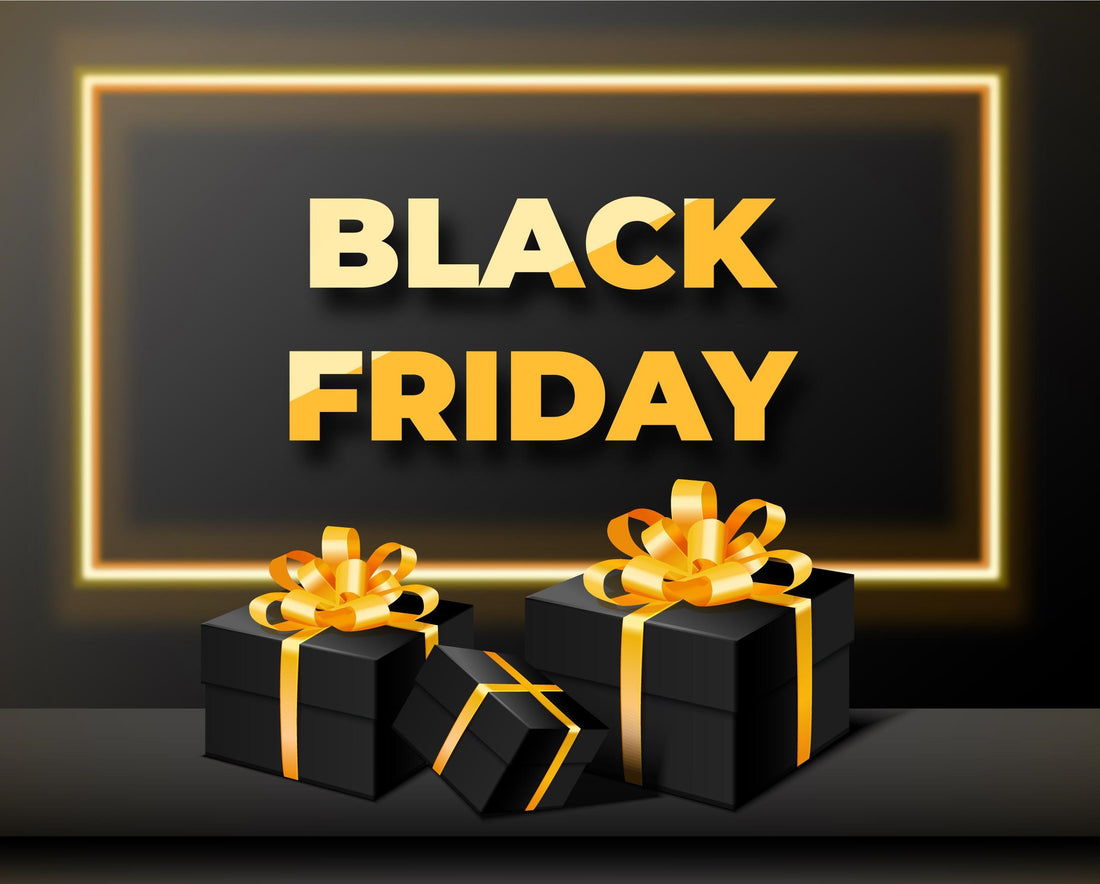 Nos promotions pour le week-end Black Friday et le Cyber Monday