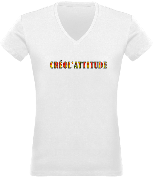 T-shirt Col V Sunshine