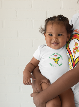 Body de bebé caribeño CA redondo 971 972 973 974