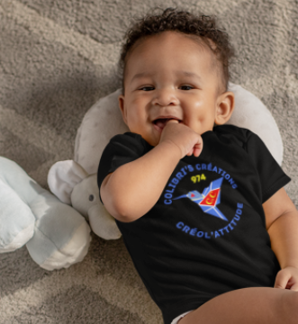 Body de bebé caribeño CA redondo 971 972 973 974