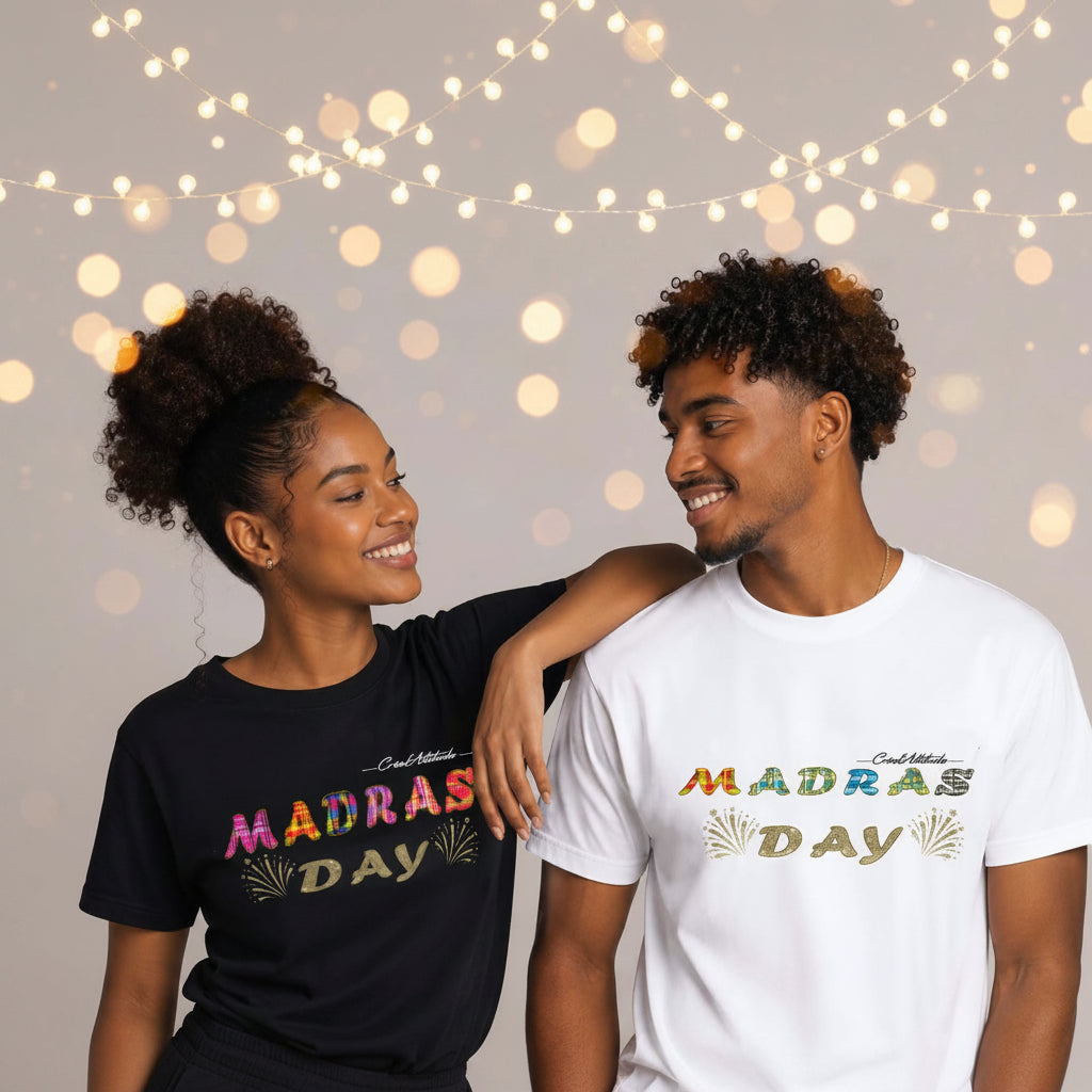 Tee-shirt unisexe édition Madras Day by Créol'Attitude