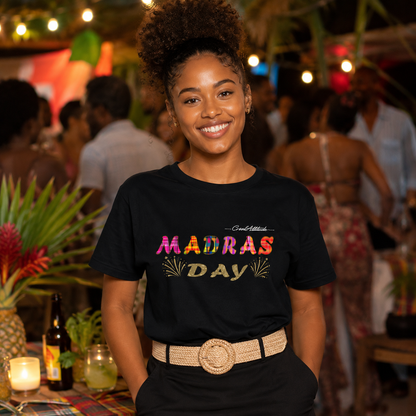 Tee-shirt unisexe édition Madras Day by Créol'Attitude