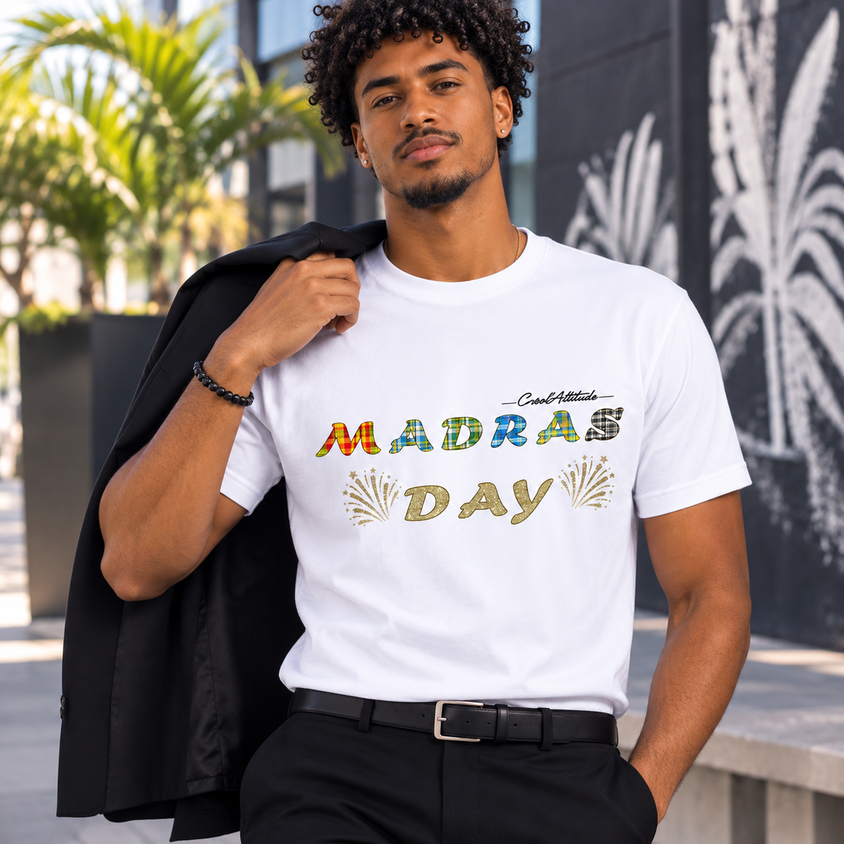Tee-shirt unisexe édition Madras Day by Créol'Attitude