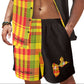 Short Madras Sunshine
