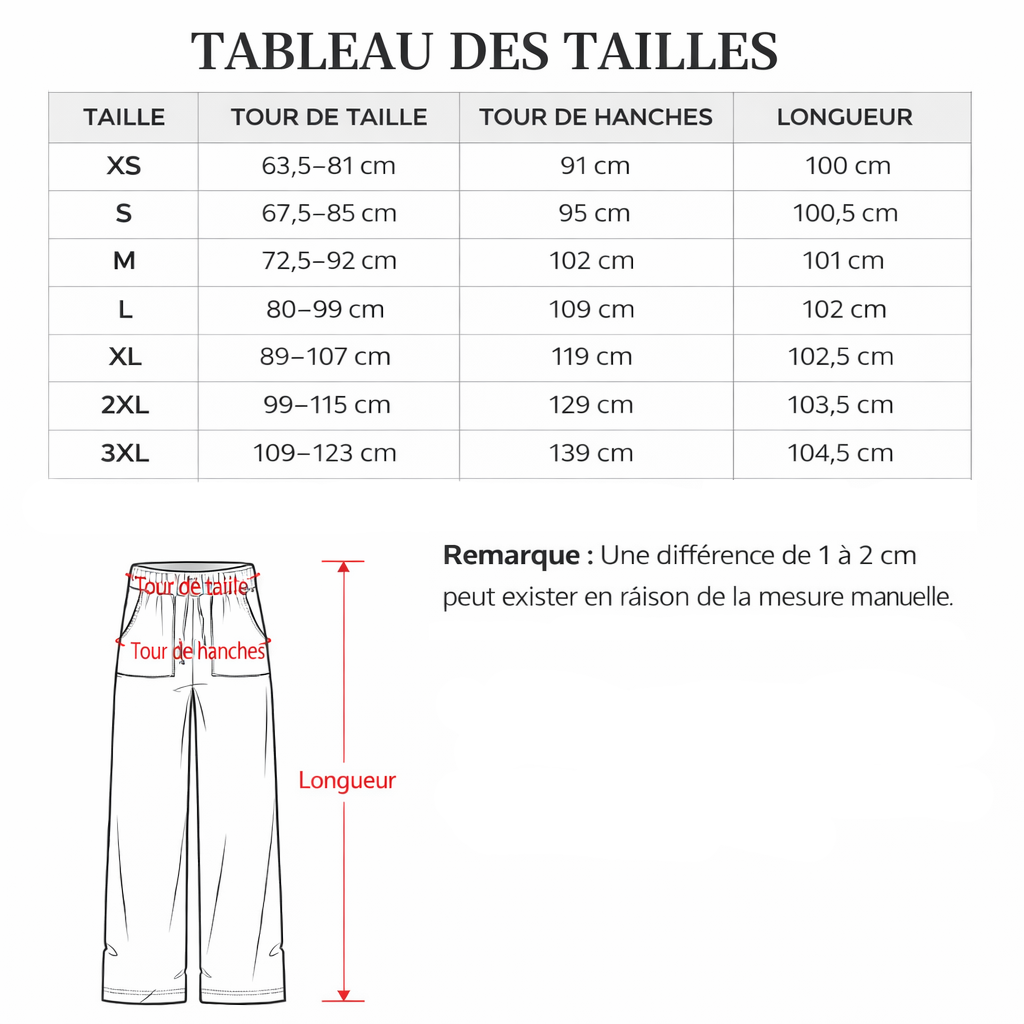 Pantalon évasé Madras