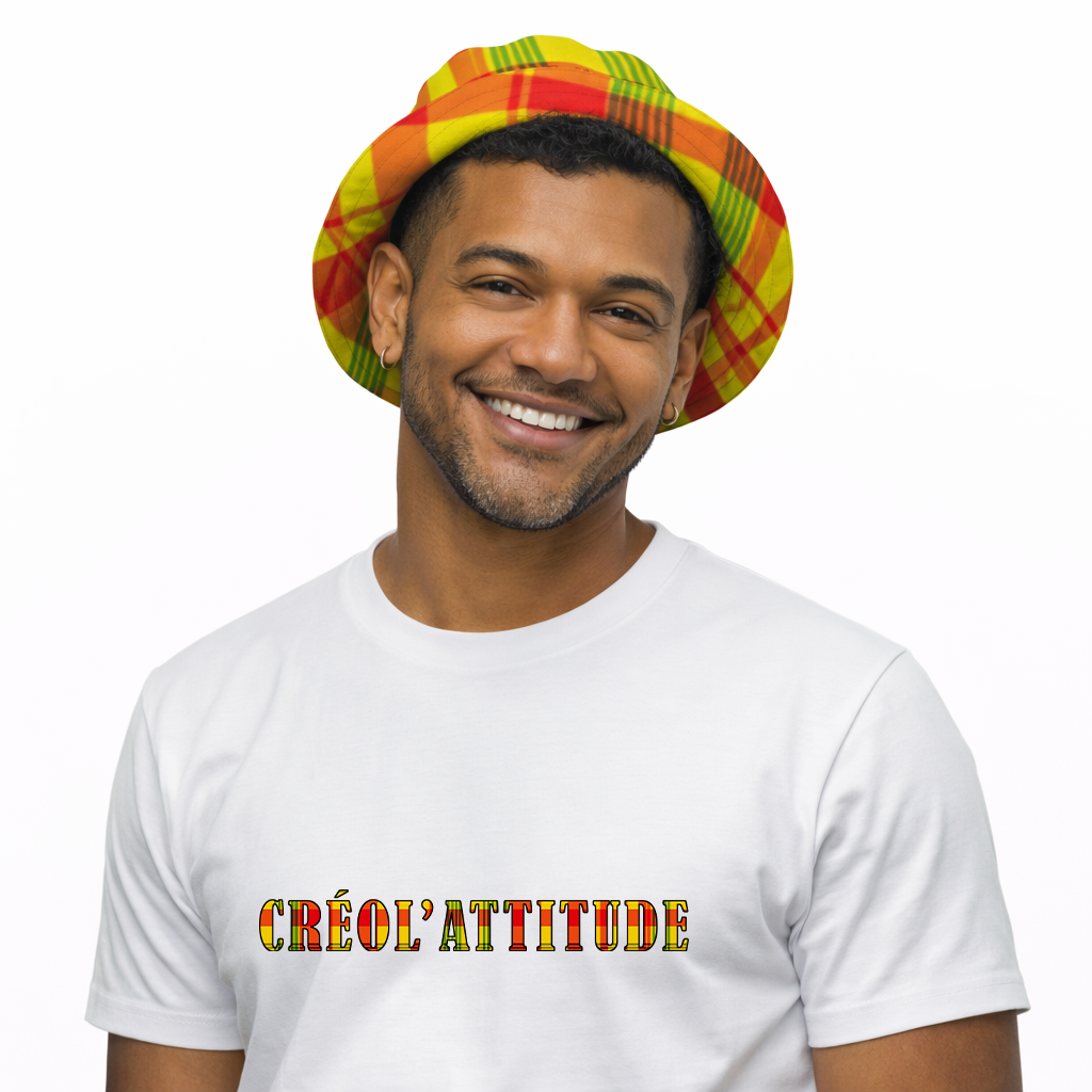 Bob réversible Madras Sunshine