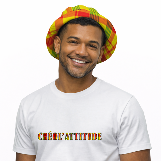 Bob réversible Madras Sunshine