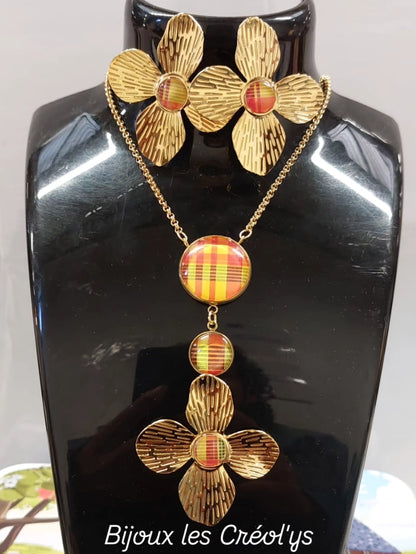 Collier carissa fleur Mohyra