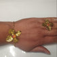 Bracelet acier jaune Mohyra