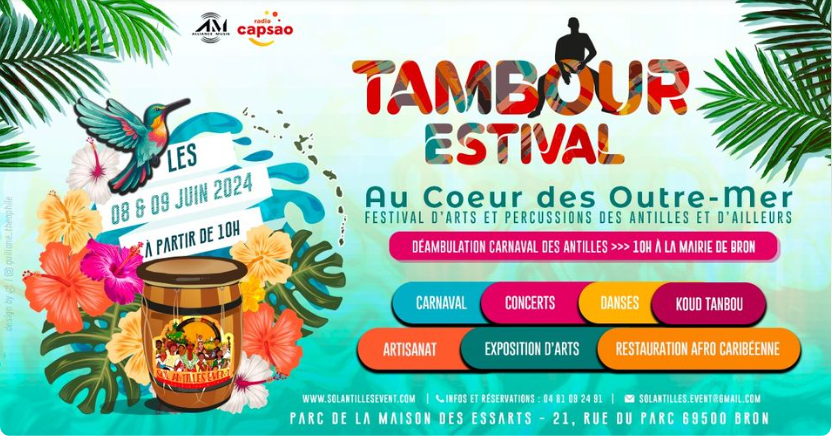 Tee-Shirt TAMBOUR ESTIVAL 2024