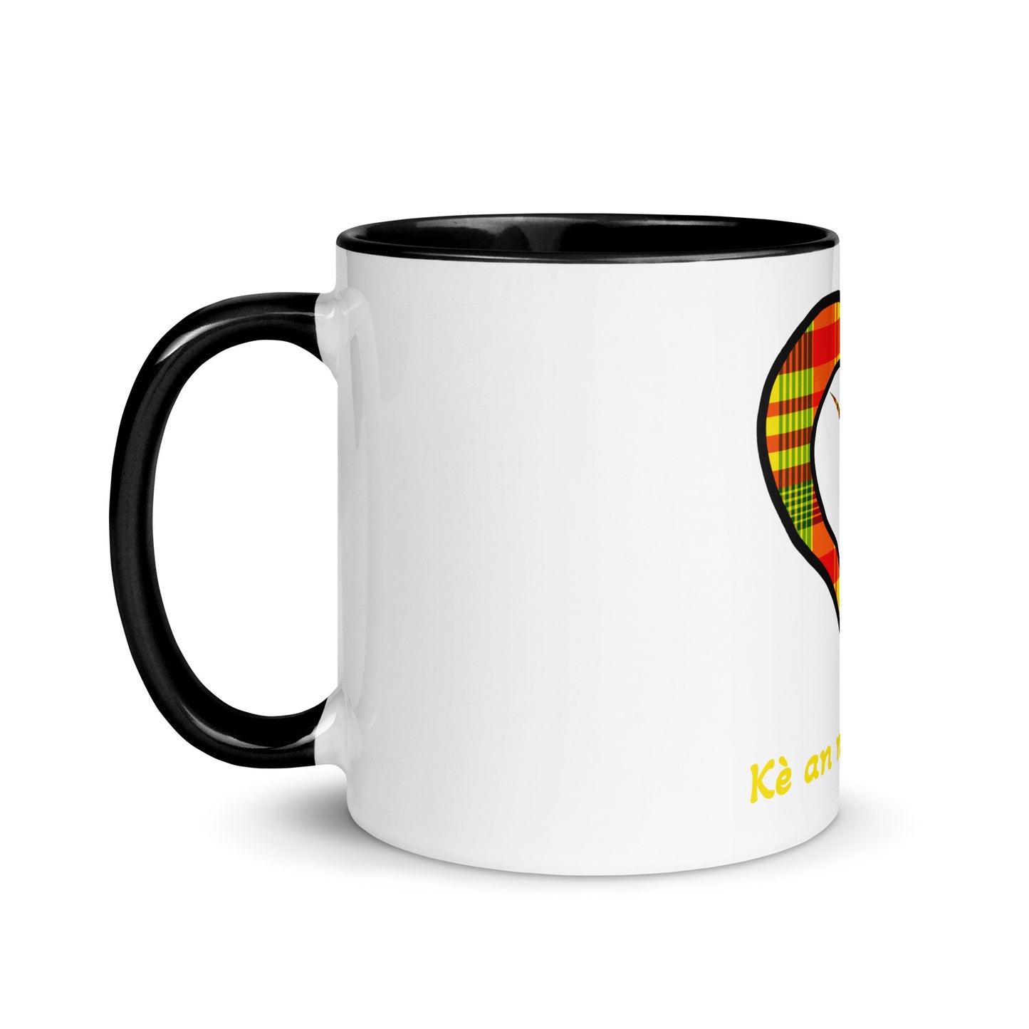 Mug Intérieur Coloré Madras Sun kè an mwen