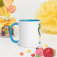 Mug Coloré Fanm fo madras vert