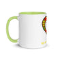 Mug Intérieur Coloré Madras Sun kè an mwen